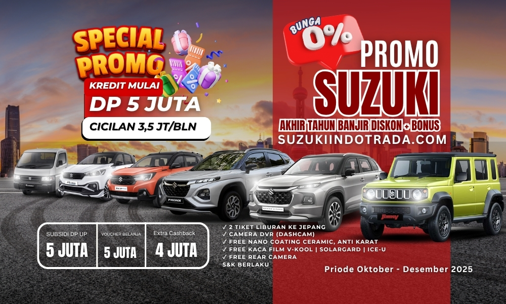 Promo Suzuki Akhir Tahun
